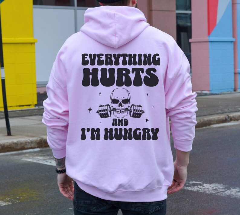 Pump Cover Men, Gym Hoodie, Workout shirt for men, Gym tshirt, Weight Lifting Gift, Workout shirt, Lifting shirt, Powerlifting, crossfit image 4