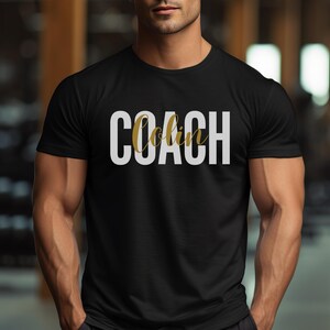 Custom Name Coach Shirt, Personalized Coach Sweatshirt, Personal Trainer Birthday Gift, Customizable Gift For Soccer Coach, Lifting Hoodie