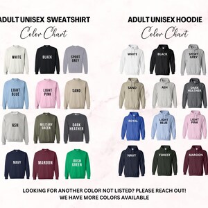 Custom Hockey Team Sweatshirt, Personalized Ice Hockey Hoodie, Hockey Gift, hockey Dad Sweater, Hockey Dad Gift, Gift for Hockey lover image 8