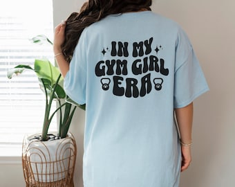 Camiseta para chica de gimnasio, camiseta de colores cómodos, camiseta con cubrebomba, regalo para ella, mamá musculosa, regalos de gimnasio, camisetas de entrenamiento, regalo de fitness, camiseta de levantamiento de pesas