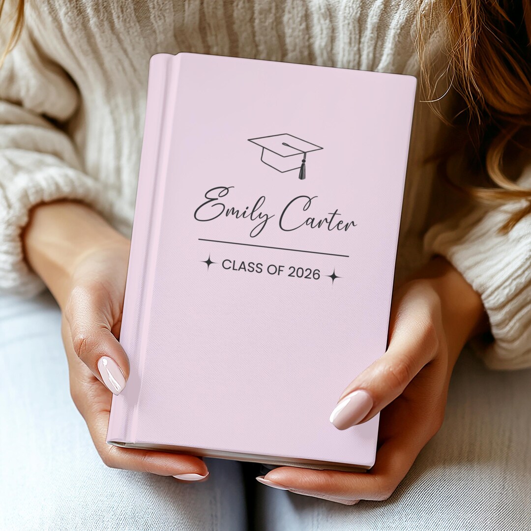 Note Book For Graduation Personalized Graduation Notebook, Custom Graduation Journal Gift ...