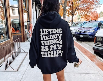 Sudadera con capucha para gimnasio para hombres, mujeres y niñas, sudadera de levantamiento de pesas, camiseta de entrenamiento, sudadera con capucha divertida para gimnasio, camiseta de entrenamiento