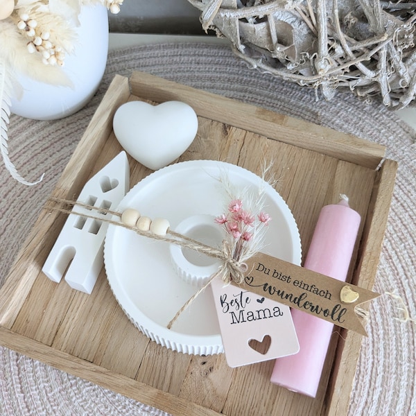 Birthday I Mother's Day I Gift Set I Candle Holder