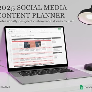 Ultimate Social Media Content Planner | Spreadsheet | Content Calendar | Google Sheets | Social Media Planner | Instant Download