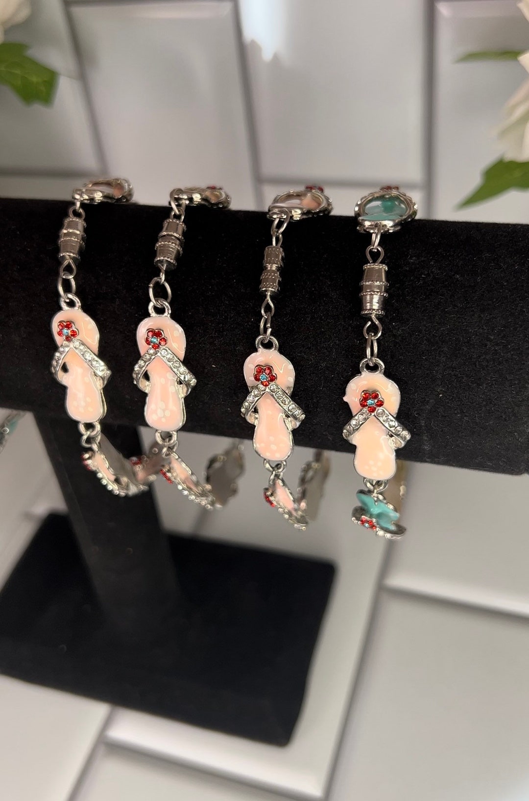 Flip Flop Bracelet Etsy