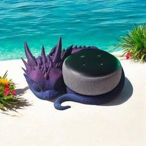 Echo Dot 3 Holder, Dragon
