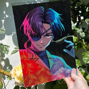 Suo Hayato Wind Breaker Glass Painting Anime Room Wall Decoration