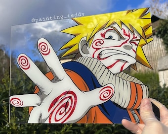 Anime Glass Painting Anime Wall Decoration Painting