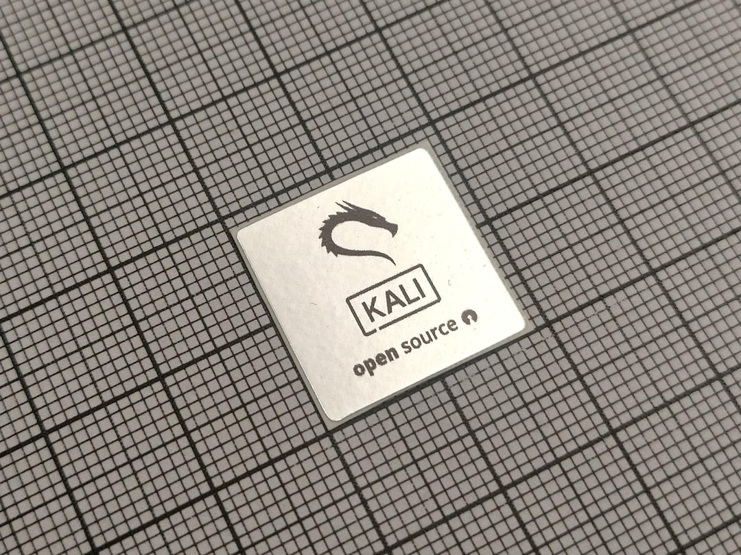 5 X Silver & Black Kali Linux V2 Stickers for the Computer Case - Etsy