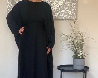 Black Butterfly Abaya