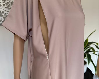 Breast Feeding / Nursing Friendly - Pearl Nida Inner Slip Dress - Abaya