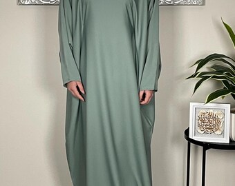 Sage Nida Butterfly Abaya