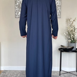 Essential Omani Thobe - Denim Blue main image 1