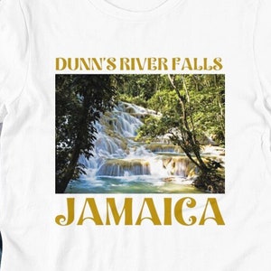 DUNN'S RIVER FALLS Jamaïque T-shirt T-shirt T-shirt T-shirt Croisière de vacances T-shirt Ocho Rios