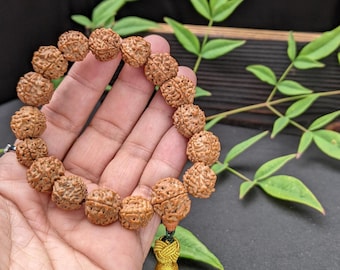 Vajra Bodhi Seed bracelets and golden tassels