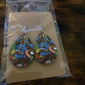 Boucles d’oreilles Avengers Teardrop