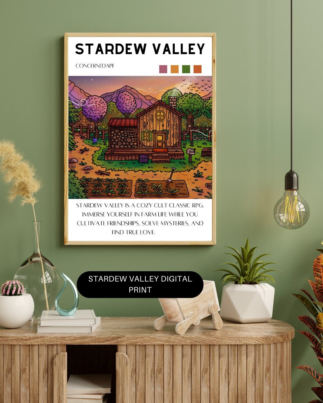 Stardew Valley Digital Print - Etsy