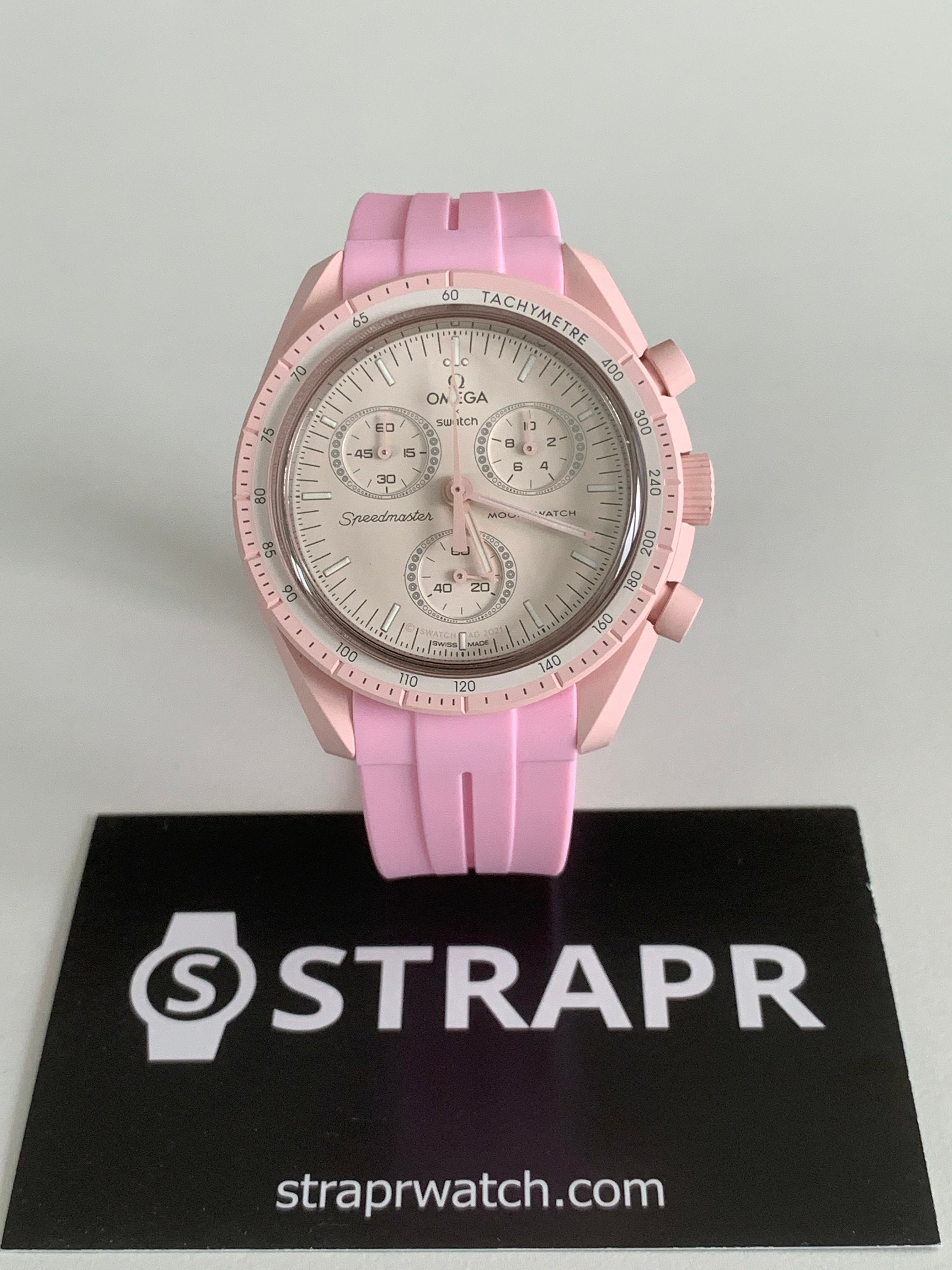 OMEGA Speedmaster Moonwatch Pink Watch - SO33P100 | eBay