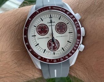 スウォッチ ムーンウォッチ（PE50ムーブメント）用メタルケース