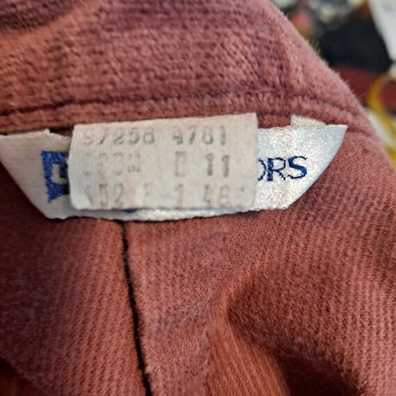 78. VTG Levi Strauss Velveteen Skirt 1980s rare - image 8
