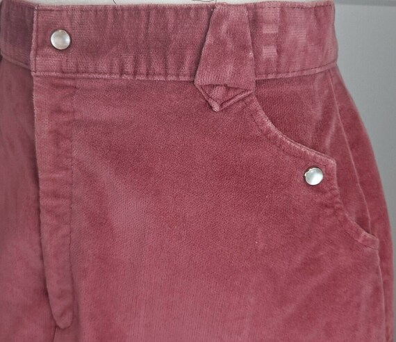 78. VTG Levi Strauss Velveteen Skirt 1980s rare - image 2