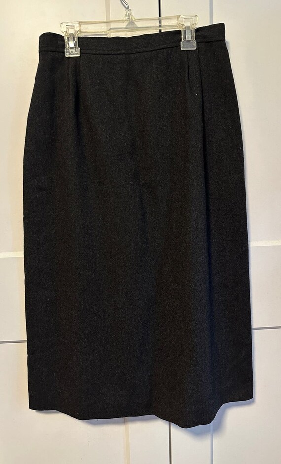 2. Vintage Austin Hill wool A-line skirt; Size 10