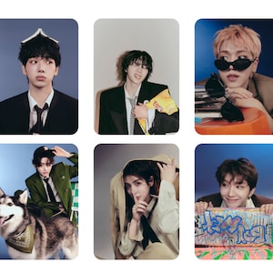 boynextdoor Cartões fotográficos | K-pop PC | Revista Weverse COMO? | Jaehyun Sungho Riwoo Taesan Leehan Woonhak Terra, Vento e Fogo | Uma porta