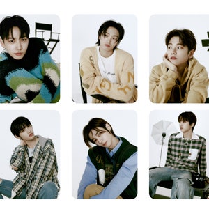 boynextdoor Cartões fotográficos | K-pop PC | Revista Weverse 2023 bnd | Jaehyun Sungho Riwoo Taesan Leehan Woonhak QUEM! Primeira e única