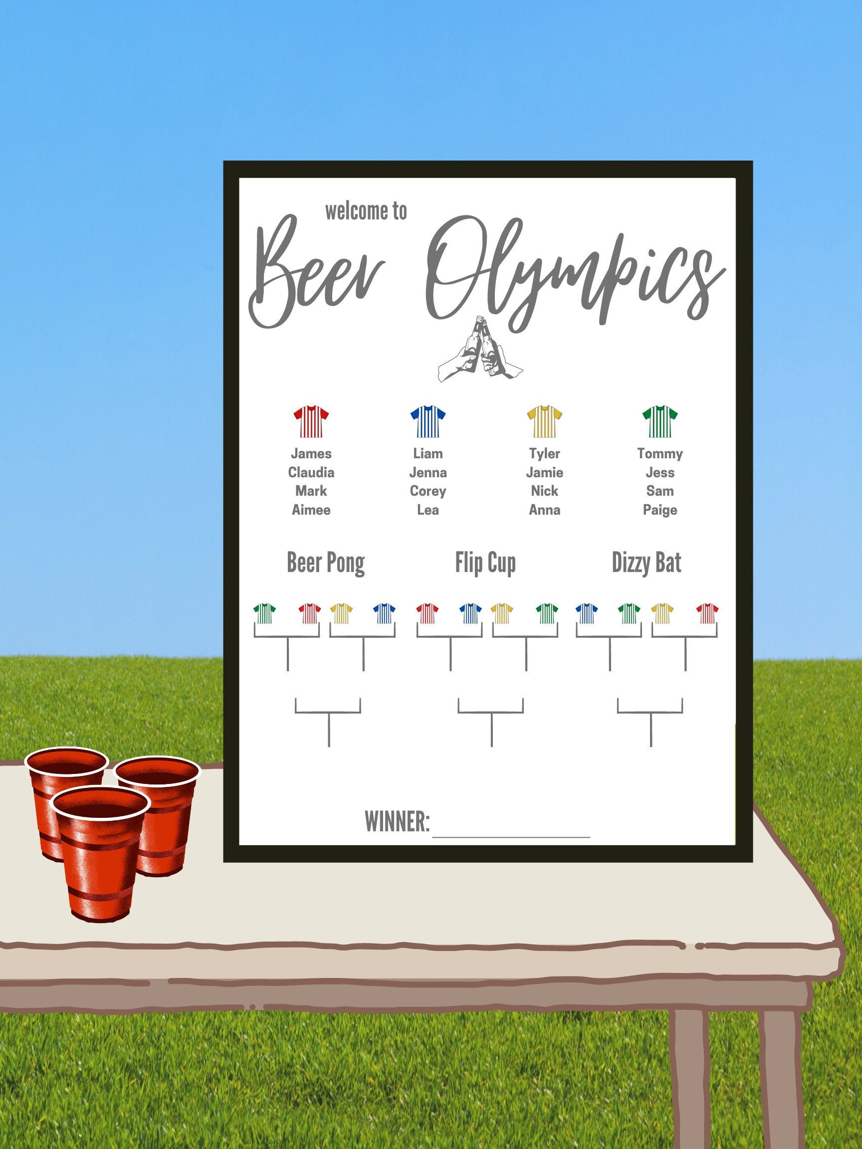 Beer Games - Etsy