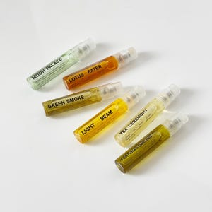 DISCOVERY SET all natural botanical perfume - our complete collection - set of 6 - eau de parfum spray