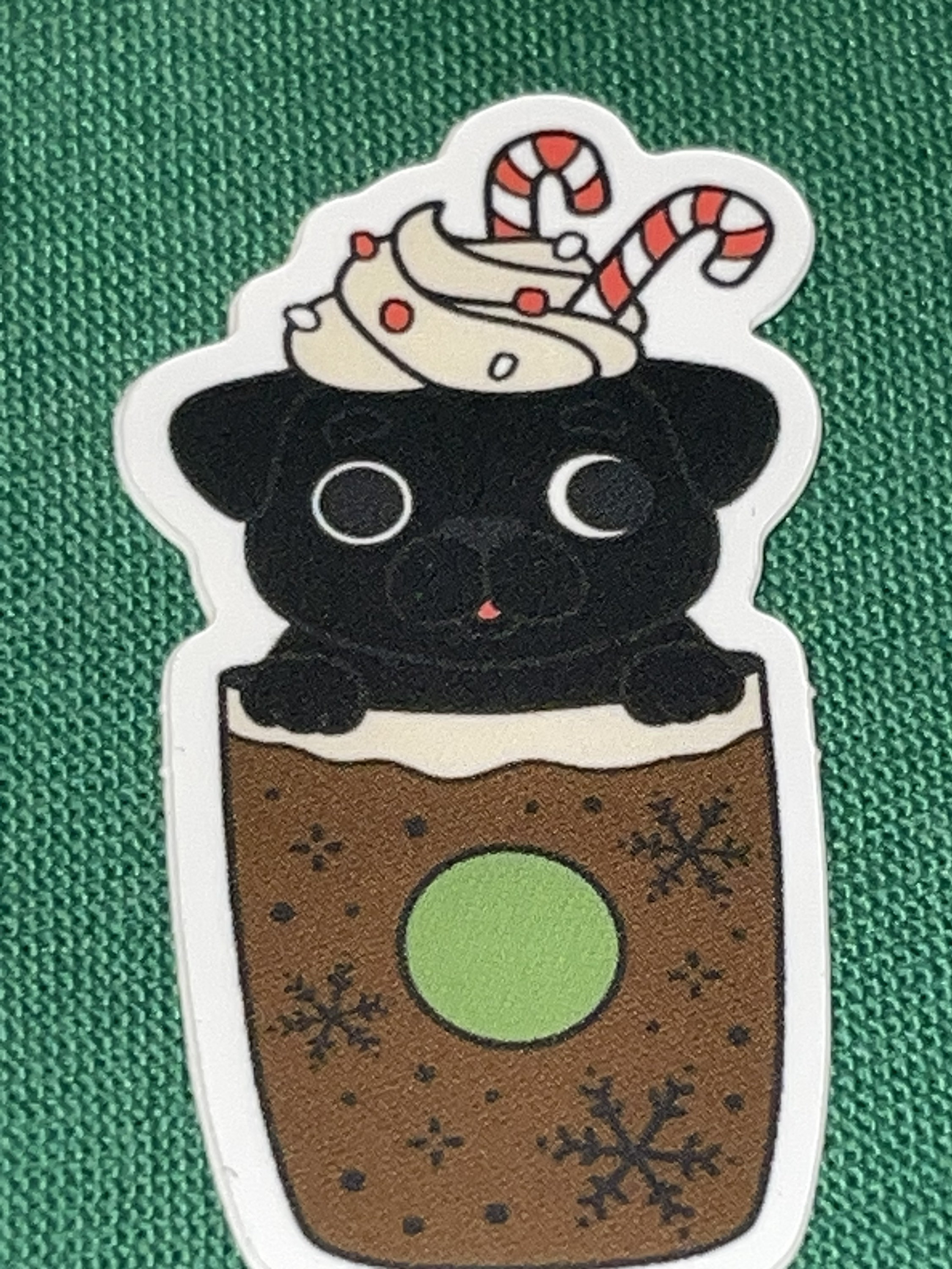 Puppermint Mocha Sticker Decal - Etsy