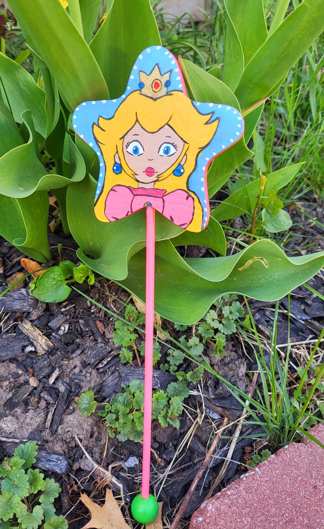 Princess Peach Wand - Etsy