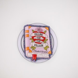 Falling for the Villain Kindle Grip | Smut Kindle Grip | Spicy Book-Themed Phone Grip | Cute Bookish Phone Grip| MagSafe Kindle Grip