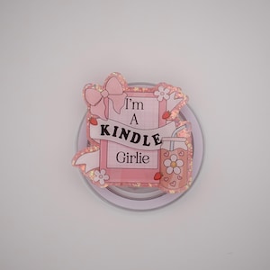 Kindle Girlie Kindle Grip | Smut Kindle Grip |Book-Themed Phone Grip | Cute Bookish Phone Grip| MagSafe Kindle Grip