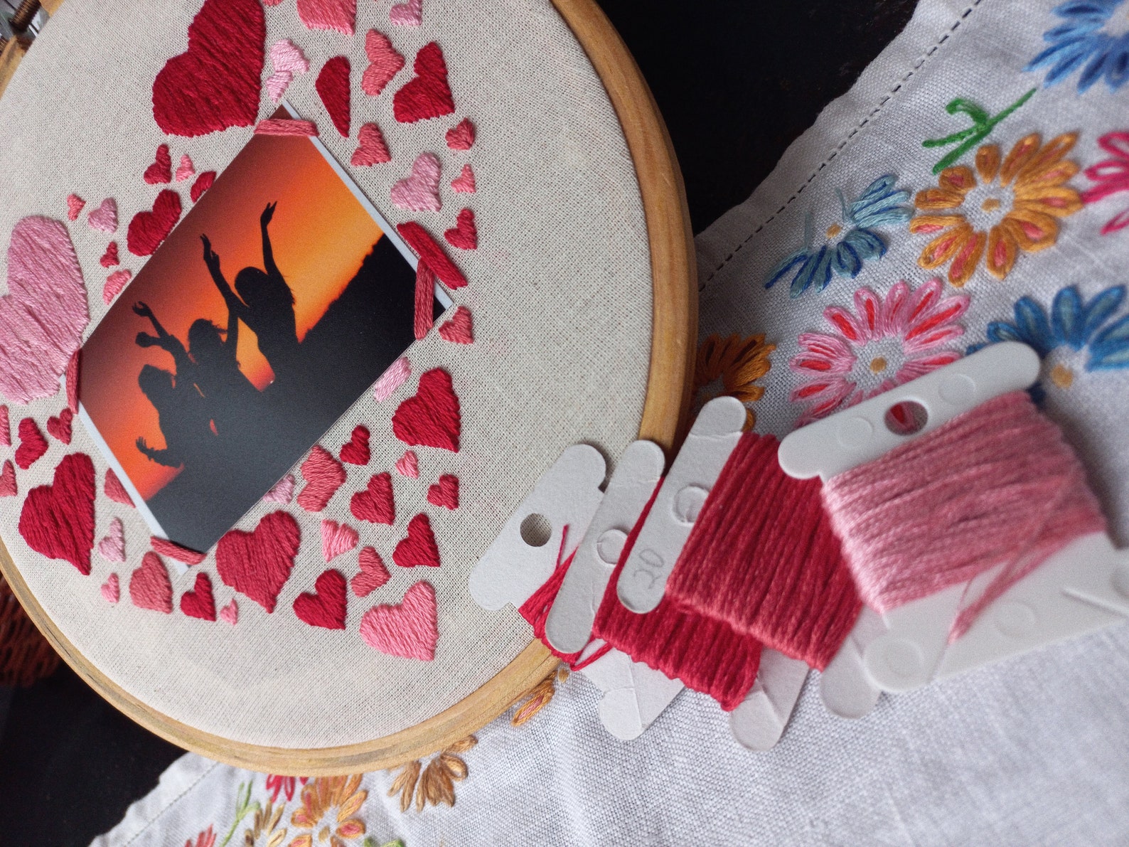 Embroidery PDF Pattern Polaroid Frame Etsy