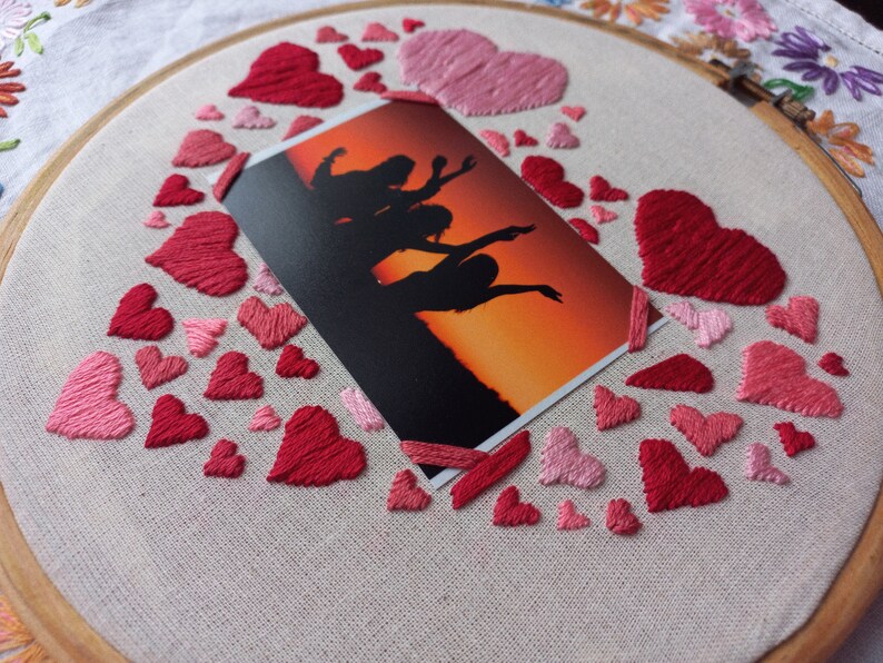 Embroidery PDF Pattern Polaroid Frame Etsy