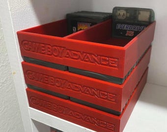 Porte-cartouche GBA : plateau de rangement pour jeux Gameboy