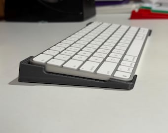 3D Printed Kickstand Feet for Apple Magic Keyboard – Adjustable Riser Stands for Better Typing Angle & Ergonomic Comfort
