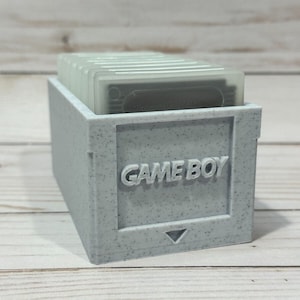 Bandeja de almacenamiento para juegos de Game Boy y Game Boy Color GB GBC, compatible con estuches transparentes