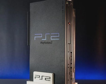 3D Printed PS2 Fat Vertical Stand - Console Accessories