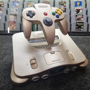 Nintendo N64 Display Stand: Gamer Gift