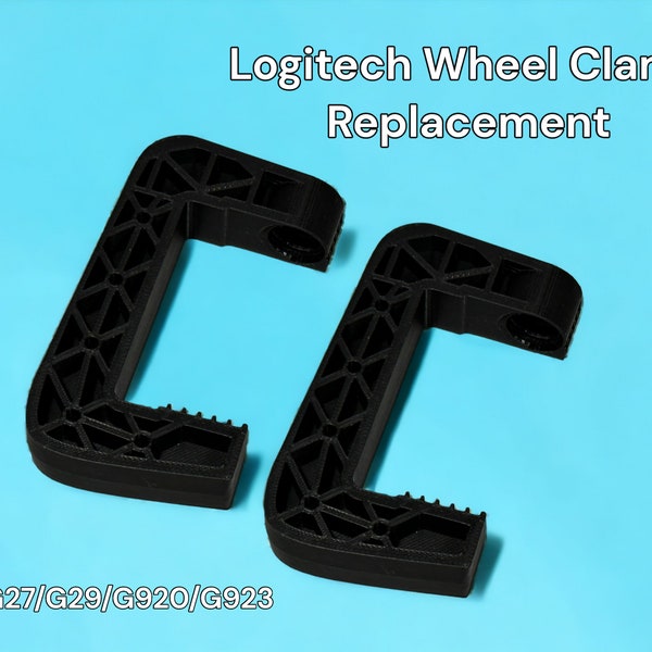 Clamp Replacement for Logitech G29 / G25 / G27 / G920 / Driving Force GT Clamps for Logitech Race Wheel Clamp for Logitech G920