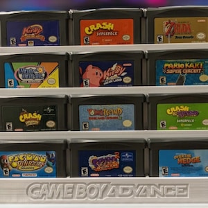 ゲームボーイアドバンス ディスプレイスタンド カートリッジ アドバンスボーイ 任天堂 GBA ホルダー ラック
