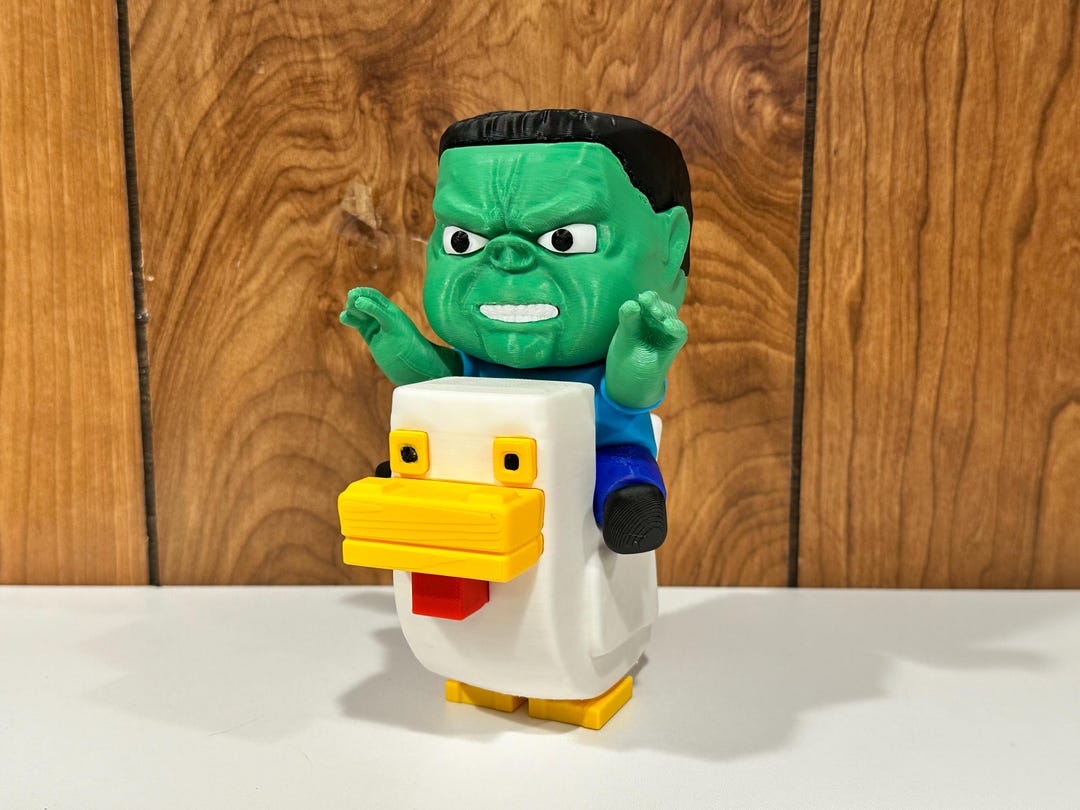 マインクラフト ムービー チキンジョッキー フィギュア - Etsy 日本