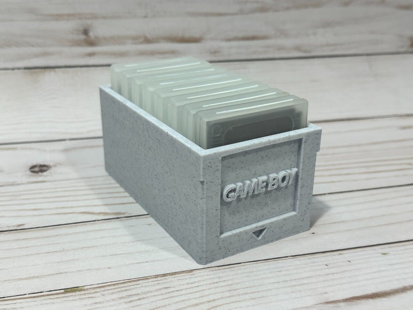 Stackable Game Boy & Game Boy Color Cartridge Storage Trays - Portable Bulk Organizer