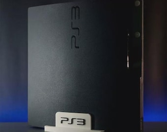 3D Printed PS3 Slim Vertical Stand: Space-Saving Console Mount