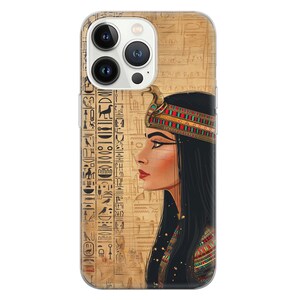 Ancient Egypt Cleopatra Phone Case Hieroglyphics Cover for iPhone 17 ...