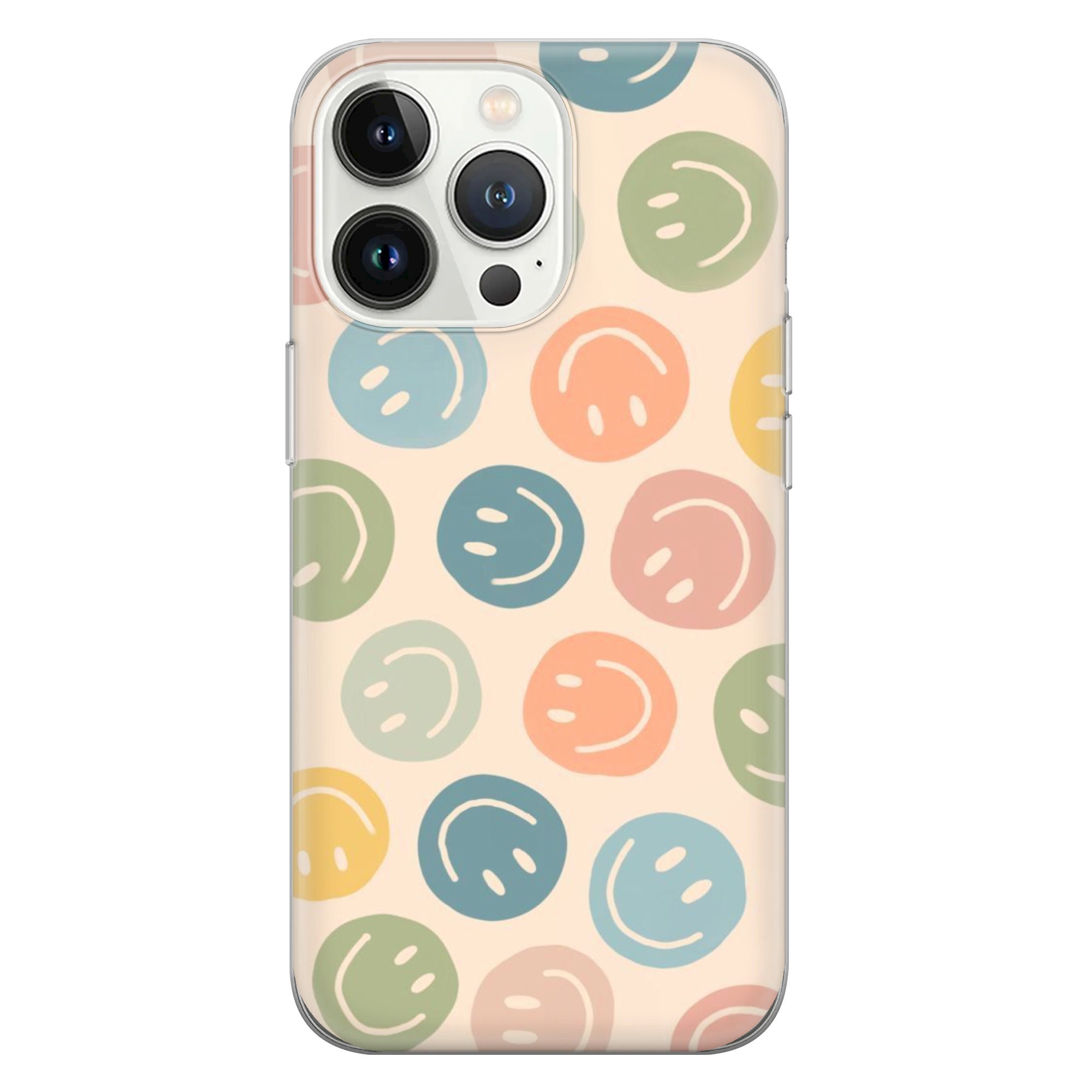 Vintage Smiley Phone Case | Preppy Summer Vibes Cover for