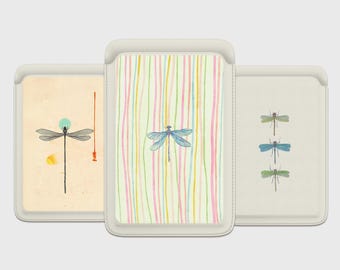 Vintage Dragonfly Magsafe Wallet, Magnetic Leather Bug Summer Insect  Card Holder For iPhone 16 15, iPhone 14, iPhone 13 SE Pro Max Plus