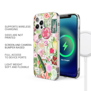 Funda de teléfono Costal Coque Collage, estilo preppy, bonita y europea, para iPhone 17 Pro Max, 17e, 15, 14 y 12 y Samsung S25 Ultra, S24 FE, A56, Pixel 10 XL y 9a imagen 7